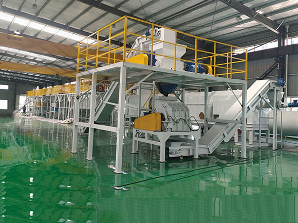 鋰電池熱解剝離處理生產線